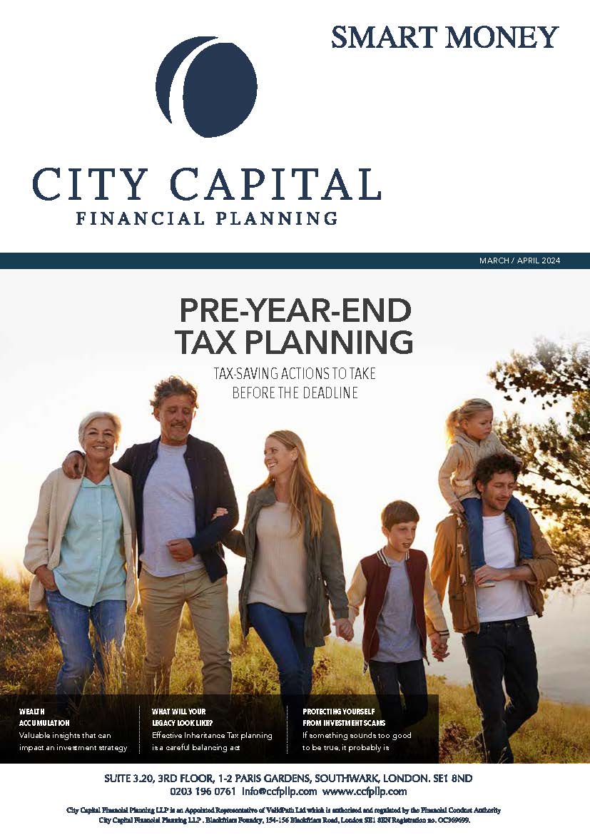 CCFP - Pre-Year End Tax Planning Newsletter