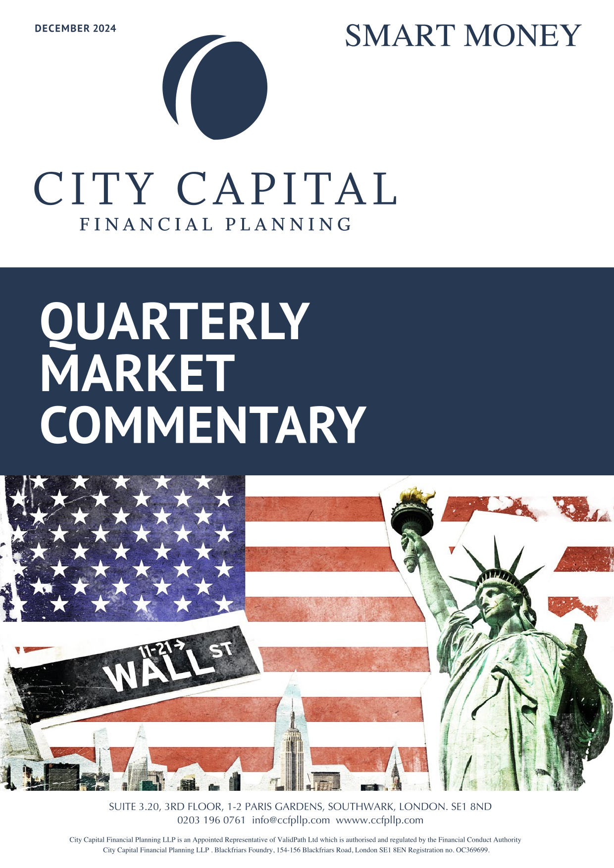 City Capital Financial Planning - Quarterly Market Commentary - Dec 24